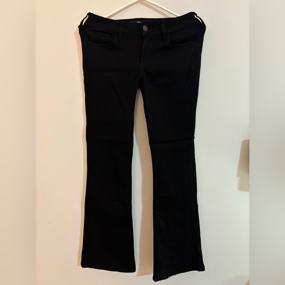 Hollister Black Low-Rise Bootcut jeans
